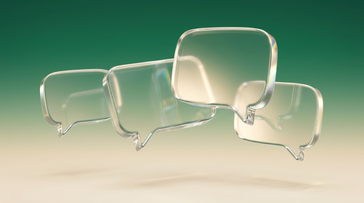 Glass envelope and crystal ball